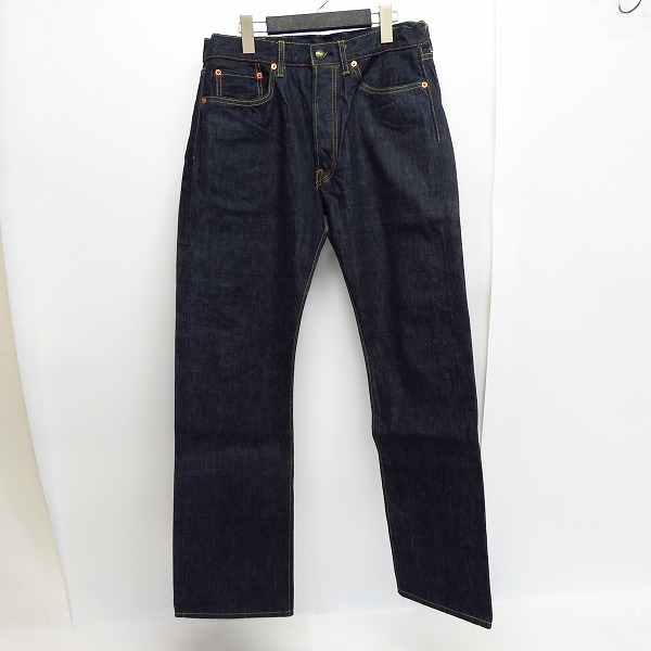 実際に弊社で買取させて頂いたSUGAR CANE/シュガーケーン アメリカ製/スター刺繍  インディゴデニムパンツ LOT.724 33