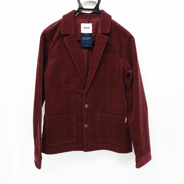 実際に弊社で買取させて頂いた【未使用】FACTOTUM/ファクトタム  コーデュロイ 2Bジャケット 01010626/44