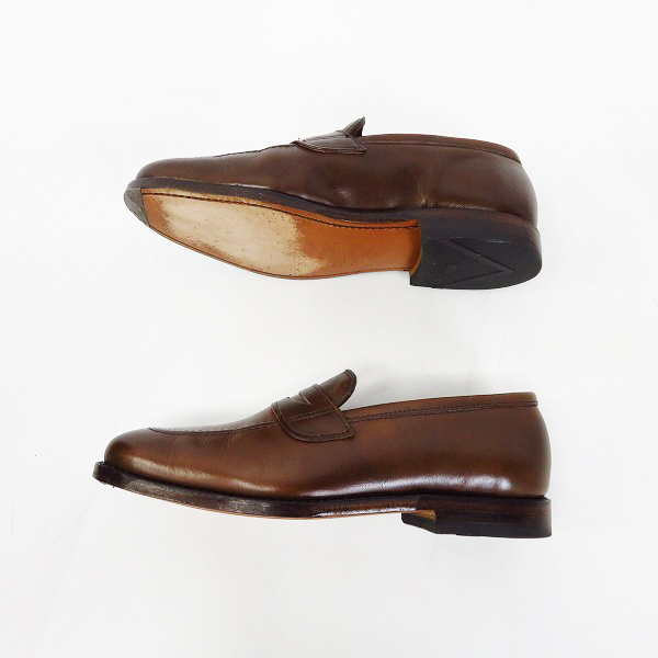 実際に弊社で買取させて頂いたAllen Edmonds/アレンエドモンズ Lake Forest/レイクフォレスト  ペニーローファー 1031 7Dの画像 3枚目