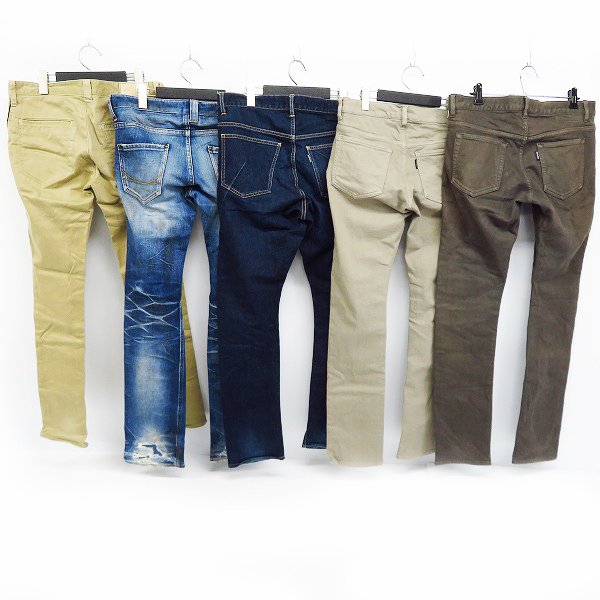 実際に弊社で買取させて頂いたATTACHMENT/アタッチメント FACTOTUM//ファクトタム デニム/ストレートパンツ等 5点セット の画像 1枚目