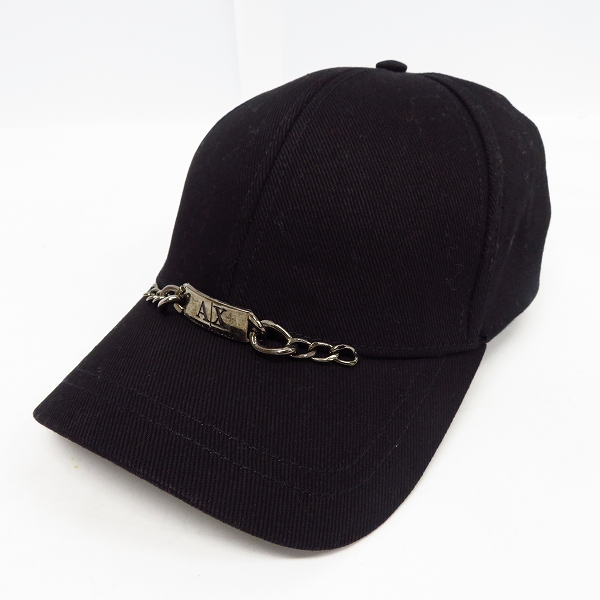 実際に弊社で買取させて頂いたARMANI EXCHANGE/アルマーニエクスチェンジ AX  キャップ/帽子　ONE SIZE