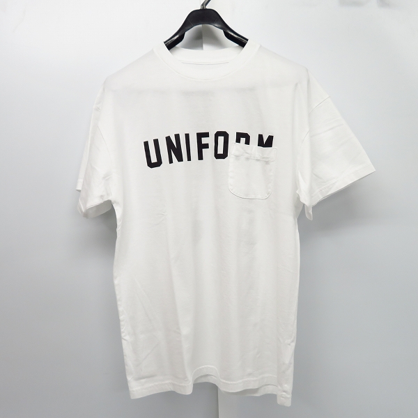 実際に弊社で買取させて頂いたuniform experiment/ユニフォームエクスペリメント 19SS ナンバリングポケットTシャツ 1