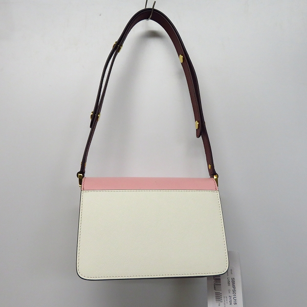 実際に弊社で買取させて頂いたMarni/マルニ 18SS Trunk/トランク レザー2wayミニショルダーバッグ/ハンドバッグ SBMPS01U15の画像 1枚目