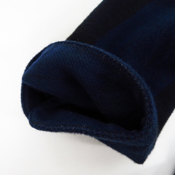 実際に弊社で買取させて頂いたDESCENDANT/ディセンダント ストライプ コットン 長袖シャツ/2の画像 6枚目