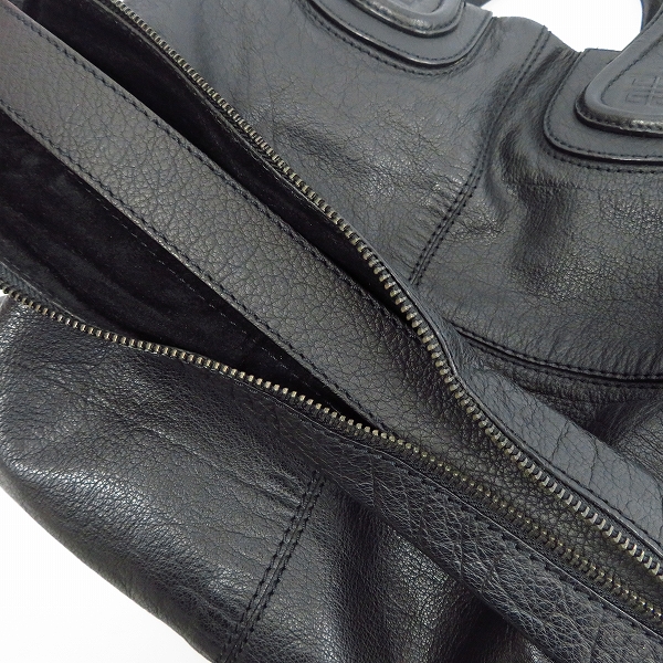 実際に弊社で買取させて頂いたGIVENCHY/ジバンシー レザートート 2WAY ショルダーバッグの画像 8枚目