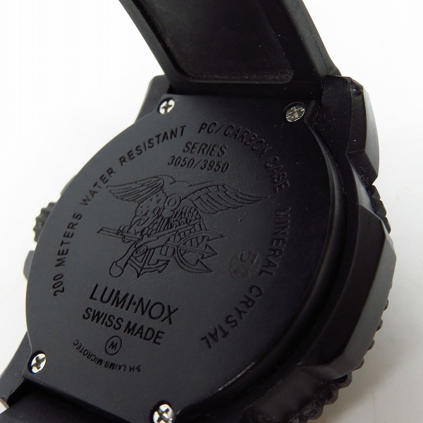 実際に弊社で買取させて頂いたLUMINOX/ルミノックス ネイビーシールズ 腕時計 3050/3950 の画像 3枚目