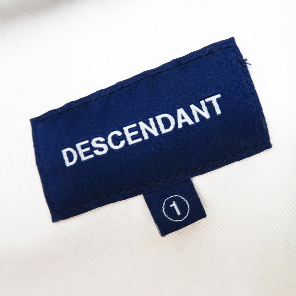 実際に弊社で買取させて頂いたDESCENDANT/ディセンダント コットン カーゴパンツ/1の画像 4枚目