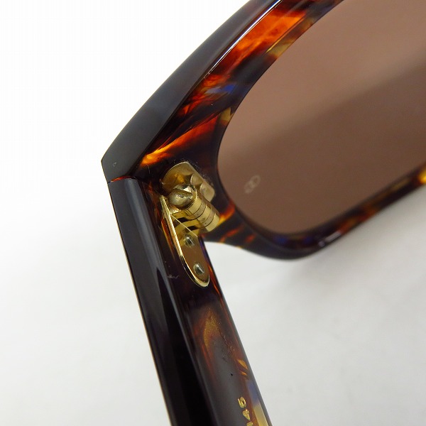 実際に弊社で買取させて頂いたOLIVER GOLDSMITH/オリバーゴールドスミス CONSUL-g サングラス/アイウェアの画像 8枚目