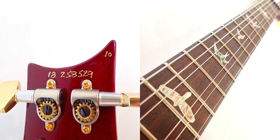 実際に弊社で買取させて頂いた★【美品/保証期間内】Paul Reed Smith/ポールリードスミス Custom 24 10top エレキギター ハードケース付きの画像 4枚目