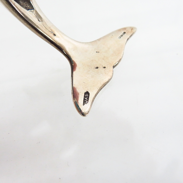 実際に弊社で買取させて頂いたCRAZY PIG DESIGNS/クレイジーピッグ TWO DOLPHINS BRACELET/2 ドルフィン ストーン バングルの画像 7枚目