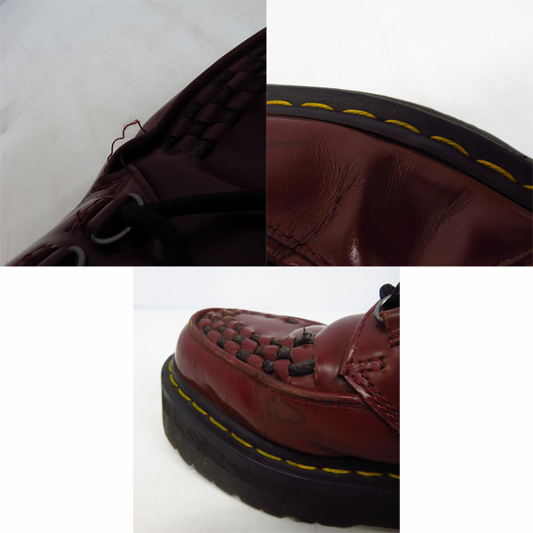 Dr.Marten/ドクターマーチン ASHLEY ラバーソールシューズ チェリー