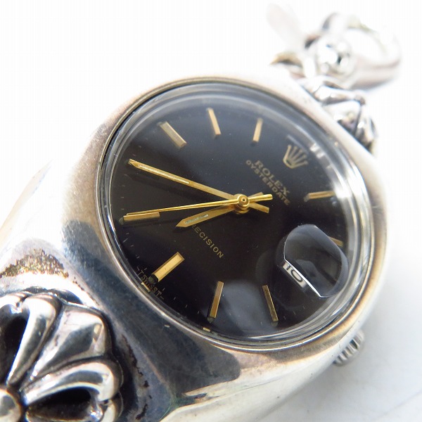 実際に弊社で買取させて頂いたArgentGleam×ROLEX/アージェントグリーム×ロレックス 6694 オイスターデイト プレシジョン ウォッチケースの画像 6枚目