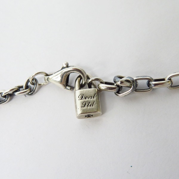 実際に弊社で買取させて頂いたDEAL DESIGN/ディールデザイン リバイブクロス ネックレス チェーン付の画像 4枚目