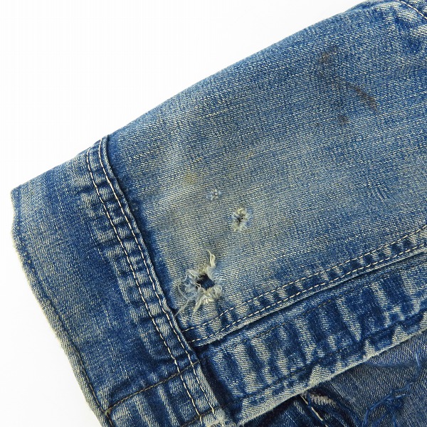 実際に弊社で買取させて頂いたLee/リー 70年代前後/M.R.マーク ヴィンテージ カバーオール デニムジャケット 91-B /42の画像 6枚目