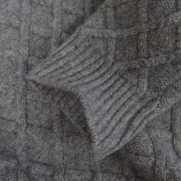 実際に弊社で買取させて頂いたVALLIS by FACTOTUM/ヴァリス バイ ファクトタム ケーブルニット 2点セットの画像 3枚目