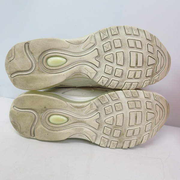 実際に弊社で買取させて頂いたNIKE/ナイキ AIR MAX 97/エアマックス97 SUMMIT WHITE/サミットホワイト 921826-100/28.5の画像 2枚目