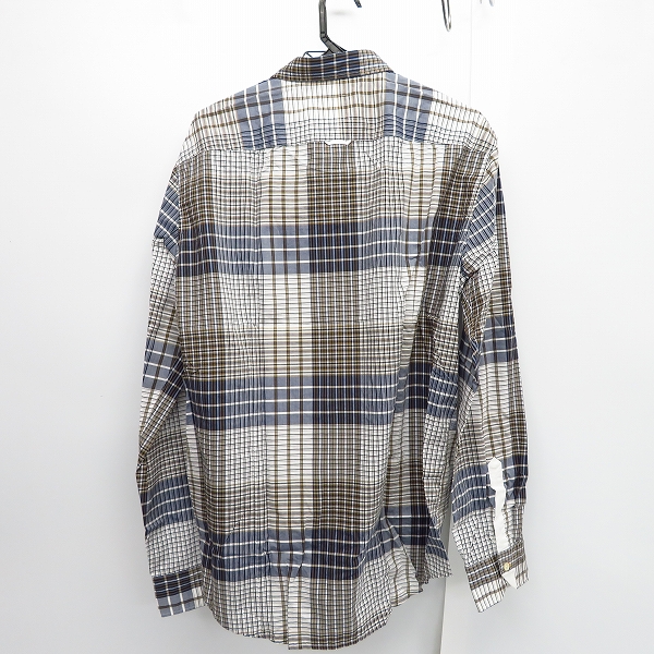 実際に弊社で買取させて頂いたHUGO BOSS/ヒューゴ・ボス BOSS ORANGE チェックシャツ柄 XLの画像 1枚目