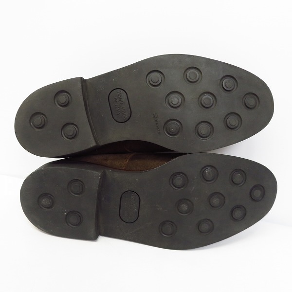 実際に弊社で買取させて頂いたGIORGIO ARMANI/ジョルジオアルマーニ スエードレザー ドレスシューズ/7の画像 2枚目