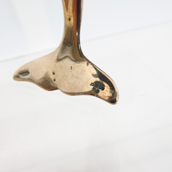 実際に弊社で買取させて頂いたCRAZY PIG DESIGNS/クレイジーピッグ TWO DOLPHINS BRACELET/2 ドルフィン ストーン バングルの画像 8枚目