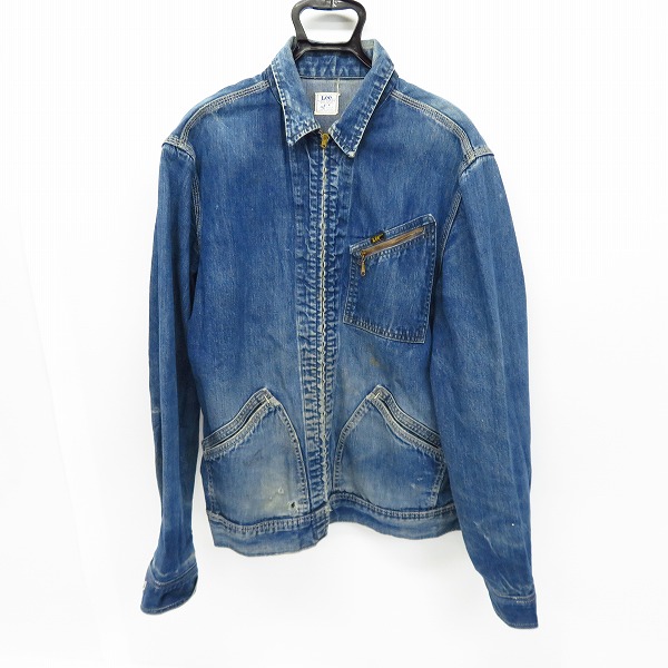 m*2様 LEE カバーオール　デニムジャケット　古着　復刻　美品　ヴィンテージ m*2様 LEE カバーオール デニムジャケット 古着 復刻 美品