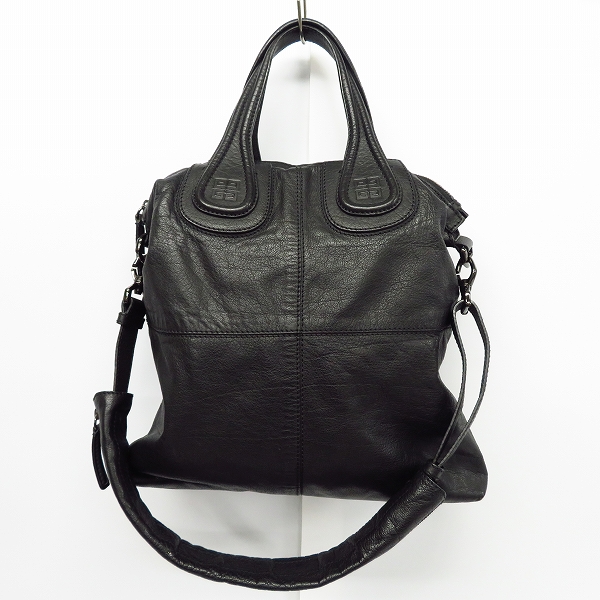 実際に弊社で買取させて頂いたGIVENCHY/ジバンシー レザートート 2WAY ショルダーバッグの画像 1枚目