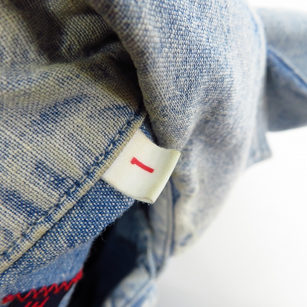 実際に弊社で買取させて頂いたBLUE BLUE/ブルーブルー ロングスリーブ/長袖 デニムシャツ Size：1 2点セットの画像 3枚目