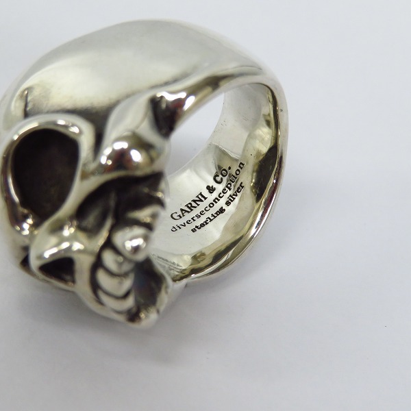 実際に弊社で買取させて頂いたGARNI/ガルニ スカル リング 15号の画像 5枚目