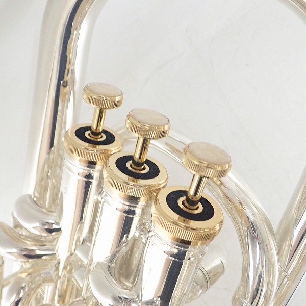 実際に弊社で買取させて頂いた★PRESON/プレソン PR3300SP チューニング・スライド・トリガー付き ユーフォニアム/VINCENT Bach 5GS マウスピース/ケース付きの画像 3枚目
