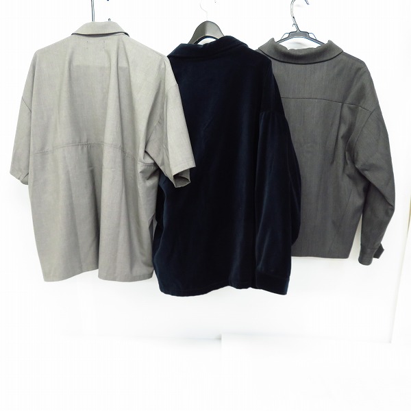 実際に弊社で買取させて頂いたHARE/ハレ 中綿 ジップアップジャケット/ベロアジャケット/プルオーバーシャツ Size：S/M 3点セットの画像 1枚目