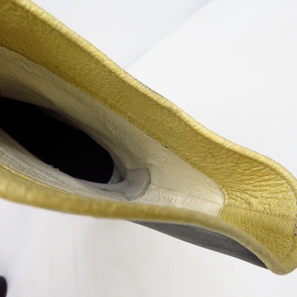 実際に弊社で買取させて頂いたHIROMU TAKAHARA/ヒロムタカハラ レザー エンジニアブーツ スカルバックル98110032/42.5 の画像 4枚目