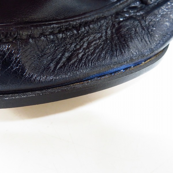 実際に弊社で買取させて頂いたBALLY/バリー タッセル ローファー レザーシューズ/8の画像 8枚目