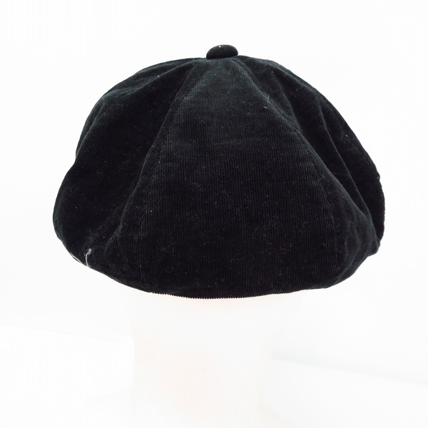 実際に弊社で買取させて頂いたCA4LA/カシラ 日本製 キャスケット ブラック/黒の画像 3枚目