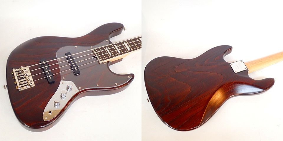 実際に弊社で買取させて頂いた★Bacchus/バッカス WL4DX-ASH ジャズベースタイプ エレキベース ケース付きの画像 6枚目