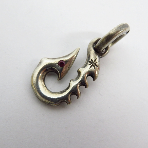 実際に弊社で買取させて頂いたBWL/ビルウォールレザー マリブ フィッシュフックチャーム w/ストーン