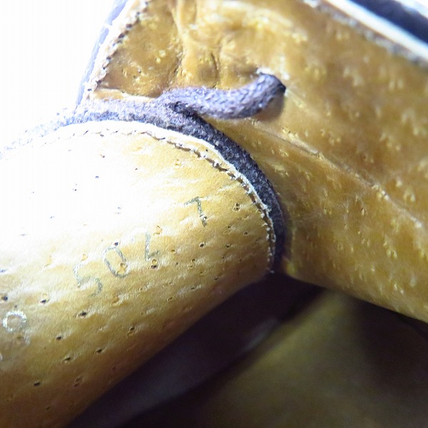 実際に弊社で買取させて頂いたGIORGIO ARMANI/ジョルジオアルマーニ スエードレザー ドレスシューズ/7の画像 5枚目