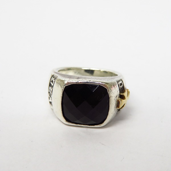 実際に弊社で買取させて頂いたDEAL DESIGN/ディールデザイン カレッジリング オニキス 13号の画像 1枚目