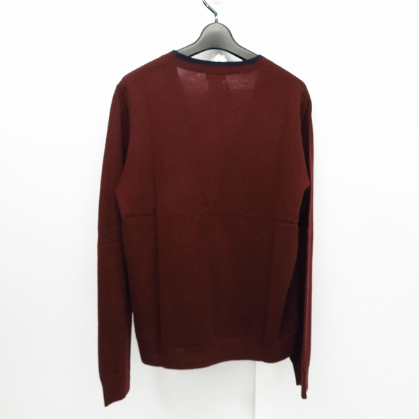 実際に弊社で買取させて頂いたDRIES VAN NOTEN/ドリスヴァンノッテン ウール カーディガン ブラウン/Mの画像 1枚目