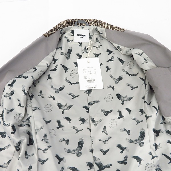 実際に弊社で買取させて頂いた【未使用】FACTOTUM/ファクトタム ナイロンポストマンジャケット 01010126/44の画像 7枚目