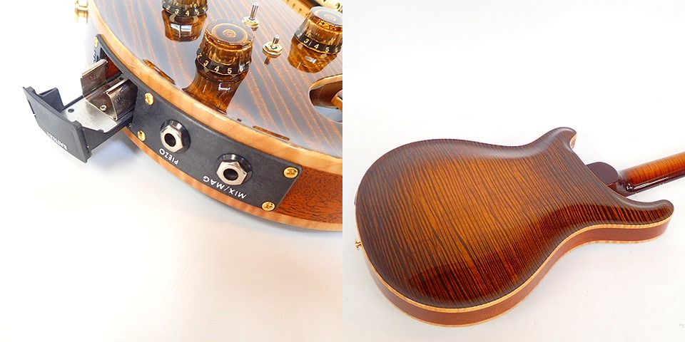 実際に弊社で買取させて頂いた★Paul Reed Smith/ポールリードスミス PRIVATE STOCK BRAZILIAN HOLLOWBODY Ⅱ Piezo エレキギター ハードケース付　の画像 6枚目