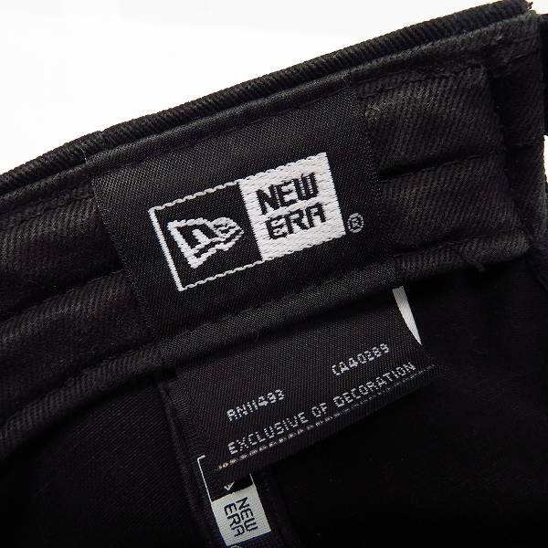 実際に弊社で買取させて頂いたuniform experiment×NEW ERA/ユニフォームエクスペリメント×ニューエラ 19SS 6パネル ロゴ刺繍キャップ UE-192082の画像 4枚目