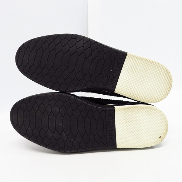 実際に弊社で買取させて頂いたJIMMY CHOO/ジミーチュウ スリッポン マルチスタースタッズ/43の画像 2枚目