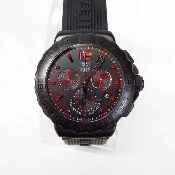 実際に弊社で買取させて頂いた【ジャンク】TAG Heuer/タグホイヤー フォーミュラ1 クロノグラフ 腕時計 CAU111A.FT6024