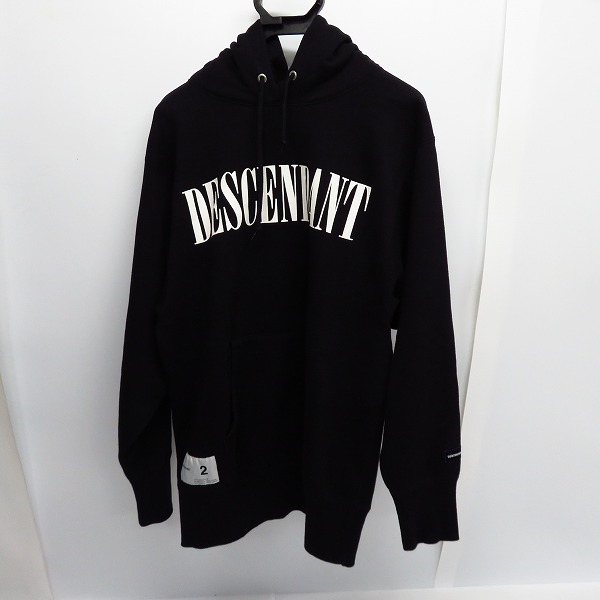 実際に弊社で買取させて頂いたDESCENDANT/ディセンダント ロゴプリント プルオーバーパーカー/2