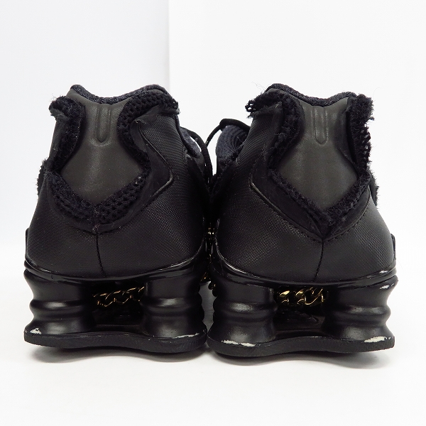 実際に弊社で買取させて頂いたNIKE×COMME des GARCONS/ナイキ×コムデギャルソン W NIKE SHOX TL/CDG ロゴチェーン装飾 CJ0546-001/25の画像 1枚目