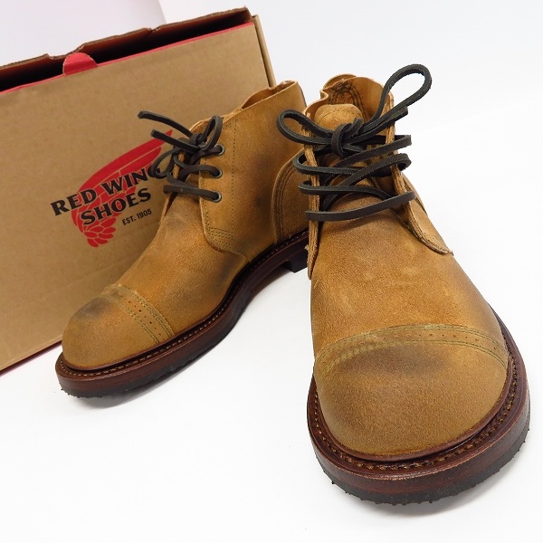 RED WING×Nigel Cabourn マンソン B-5チャッカ 4632 RED WING×Nigel Cabourn マンソン B-5チャッカ 4632
