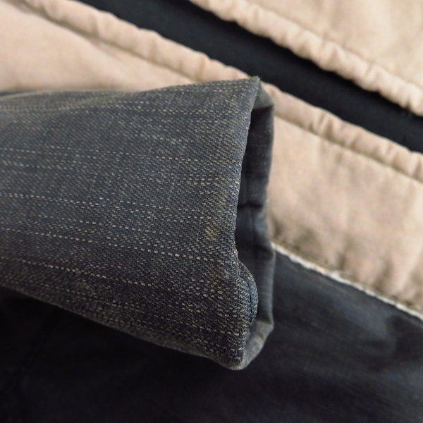 実際に弊社で買取させて頂いたDRIES VAN NOTEN/ドリスヴァンノッテン ファーライナー ロングコート/Sの画像 5枚目