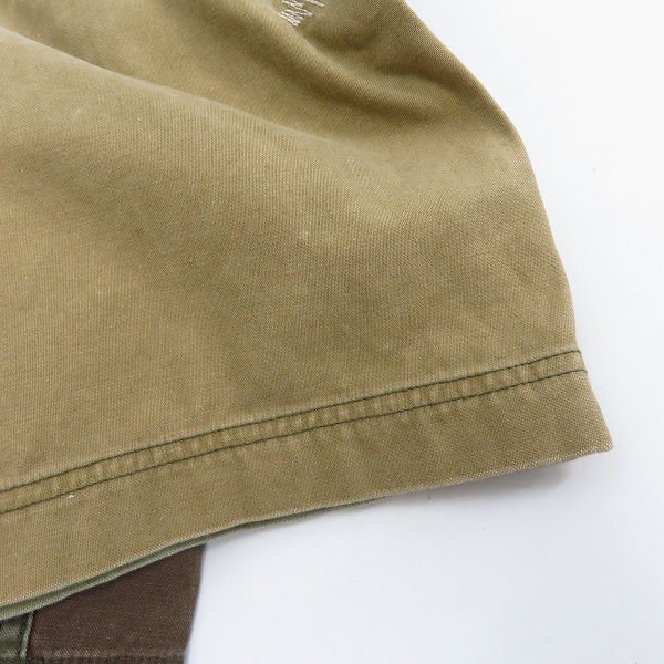 実際に弊社で買取させて頂いたBACKCHANNEL/バックチャンネル 迷彩柄/パッチワーク ハーフパンツ/ショーツ/Lの画像 7枚目