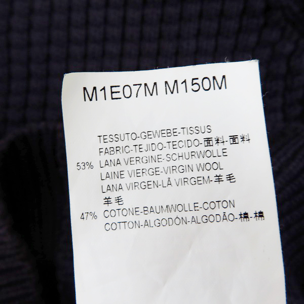 実際に弊社で買取させて頂いたEMPORIO ARMANI/エンポリオアルマーニ ニットカーディガン コットン混/46の画像 4枚目