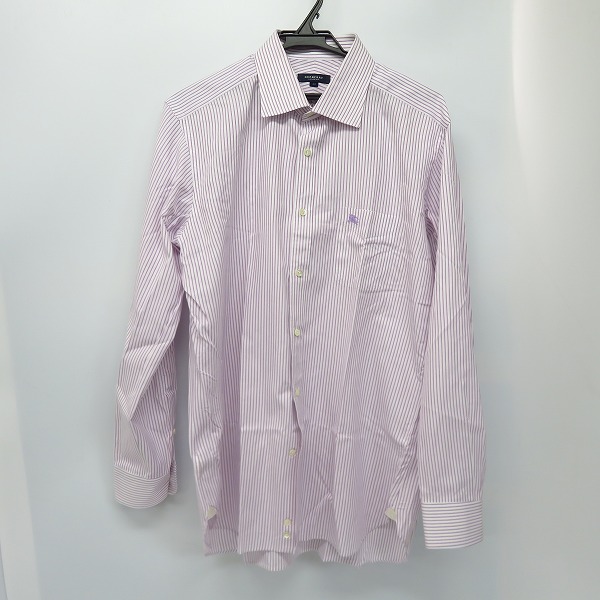実際に弊社で買取させて頂いたBURBERRY LONDON/バーバリー ロンドン ストライプシャツ/43