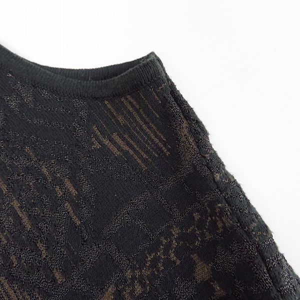 実際に弊社で買取させて頂いたDRIES VAN NOTEN/ドリスヴァンノッテン レーヨン混 ニットベスト/Sの画像 3枚目